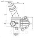 Термостат MAHLE TI887