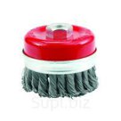 Корщетка-чашка 80 мм для УШМ Elitech 1820.075400, Heavy Duty