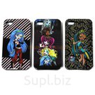Чехол - накладка 'TPU силикон с рисунком лаковый - Monster High № 4 Гулия' для iPhone 5/5S
