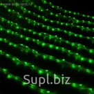 Гирлянда "Дождь" уличная Ш:2 м, В:3 м, нить силикон, LED-800-220V, контр. 8 р, ЗЕЛЕНЫЙ