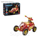 Светящийся конструктор Crystaland «Космический броневик», 3 в 1, 178 деталей