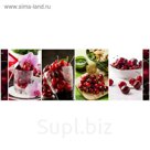 Фартук ХДФ Вишня 695х2070х3 мм