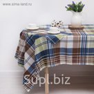 Скатерть "Брайтон" 140х220 см,салфетка 30х30 см(6шт)
