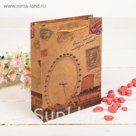 Пакет крафт "Лондон", 19 х 8 х 24,5 см