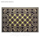 Коврик "Нью Соса", полипропилен, основа резина, 40х60 см, 009