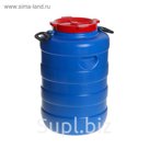 Фляга пищевая, 50 л, горловина 19 см, цвет МИКС