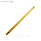 Уровень SANTOOL алюминиевый желтый 3 глазка с линейкой 120 см