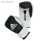 Перчатки боксерские Glory Professional Boxing Glove with strap 10oz, цвет черно-белый