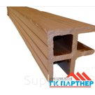 Профиль стыковочный, паз – 26 мм 70х70х4000 мм, Цвет:Коричневый; Упаковка:Стрейч пленка; Вес, кг:8 Смотреть товар на сайте поставщика