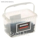 Саморезы по металлу OMAX, 4.8х152 мм, потайной, оксид, частый шаг, 2 кг