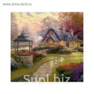 Фотообои "Домик на опушке" 26-0513-CG (из 2-х листов), 2,60х2,50 м