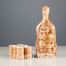 Штоф с рюмками "Водочный" 7 предметов, 1,5 л/ 0,15 л