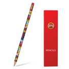 Карандаш чернографитный KOH-I-NOOR, 1шт., «Puzzle», НВ, с резинкой, корпус ассорти, заточенный,