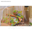 Детское постельное бельё детский "Артпостелька" Хуторок 147*112см, 100*150см, 40*60см 1шт, бязь хл.100%