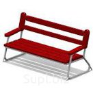 Диван на металлических ножках, 1200*675*820 мм