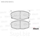 Тормозные колодки передние MILES E100020