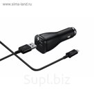 Автомобильное зарядное устройство Samsung EP-LN915UBEGRU 2A универсальное, кабель microUSB