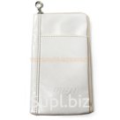 Сумочка на замочке IRON Selection 'экокожа с лого и карманом - однотонная', размер L-17x8.5 см