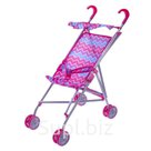 Коляска трость для кукол с крышей металлический каркас