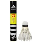 Воланы для бадминтона Adidas D Training 79 быстрая скорость перо набор 12 штук цвет белый