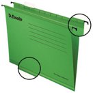 Подвесные папки ESSELTE «Classic», с разделителями, картон, комплект 25 шт., А4, зеленые, 345?240 мм