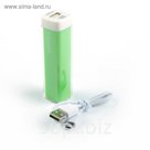 Аккумулятор внешний Smartbuy EZ-BAT, 2000 мАч, 0,5А, зеленый