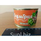 Скумбрия натуральная с доб. масла, Ключ. ДК, произ. РКК, 250 гр, 24 шт