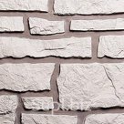 Фасадная панель Nailite Creek ledgestone Vintage White Бутовый камень Винтажный белый