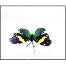 бабочка на палочке пвс/металл  30см 7-1/50/3600/