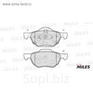 Тормозные колодки передние MILES E100162
