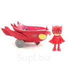 Игровой набор Сов. Планер, фигурка и машина PJ masks РОСМЭН