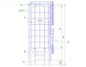 Силос цементный разборный 200-350 тонн