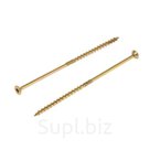 Саморез конструкционный INFIX 6х160 мм потай Torx30 ж лтый цинк