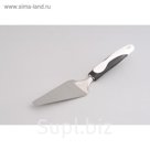 Лопатка для торта NOVEL, чёрно-белая ручка