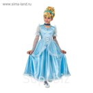 Карнавальный костюм "Принцесса Золушка", текстиль, р.32, рост 122 см