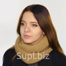 Снуд женский РИТМ 828315 цвет бежевый меланж