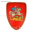 Деревянный щит «Георгий Победоносец»