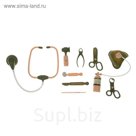 Набор доктора "Военный госпиталь-1", 9 предметов