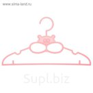 Вешалка детская 30х16 см "Хомячок" цвет МИКС
