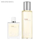 Парфюмерный набор Hermes Terre Eau Tres Fraiche: туалетная вода, 30 мл +125 мл, refill