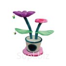 Когтеточка дом Цветы 50х47х101 см