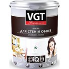 Краска акриловая ВГТ Premium для стен и обоев iQ123 стойкая к мытью, база А, 2л