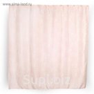 Штора для ванной комнаты тканевая 180x180 см Petal pink, кольца в комплекте