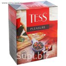 Чай черный Tess Pleasure, с шиповником и яблоком, 100 пакетиков*1,5 г