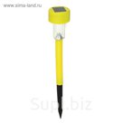 Садовый светильник на солнечной батарее Yellow sparkle, серия Classic