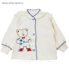 Кофта для мальчика, рост 62 см, цвет бежевый 01-02-18