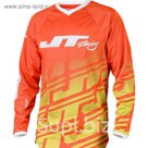 Джерси JT Racing, FLEX ECHO, желто/оранжевый, размер M