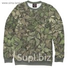 Свитшот женский "Камуфляж с бабочками", размер XXXL APD-210719