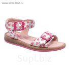 Туфли открытые для девочки, 12 пар в коробе 21-346B/12