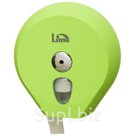 A75610VES: Диспенсер для туалетной бумаги в больших рулонах LIME Mini (химически и ударостойкий пластик, зеленый)